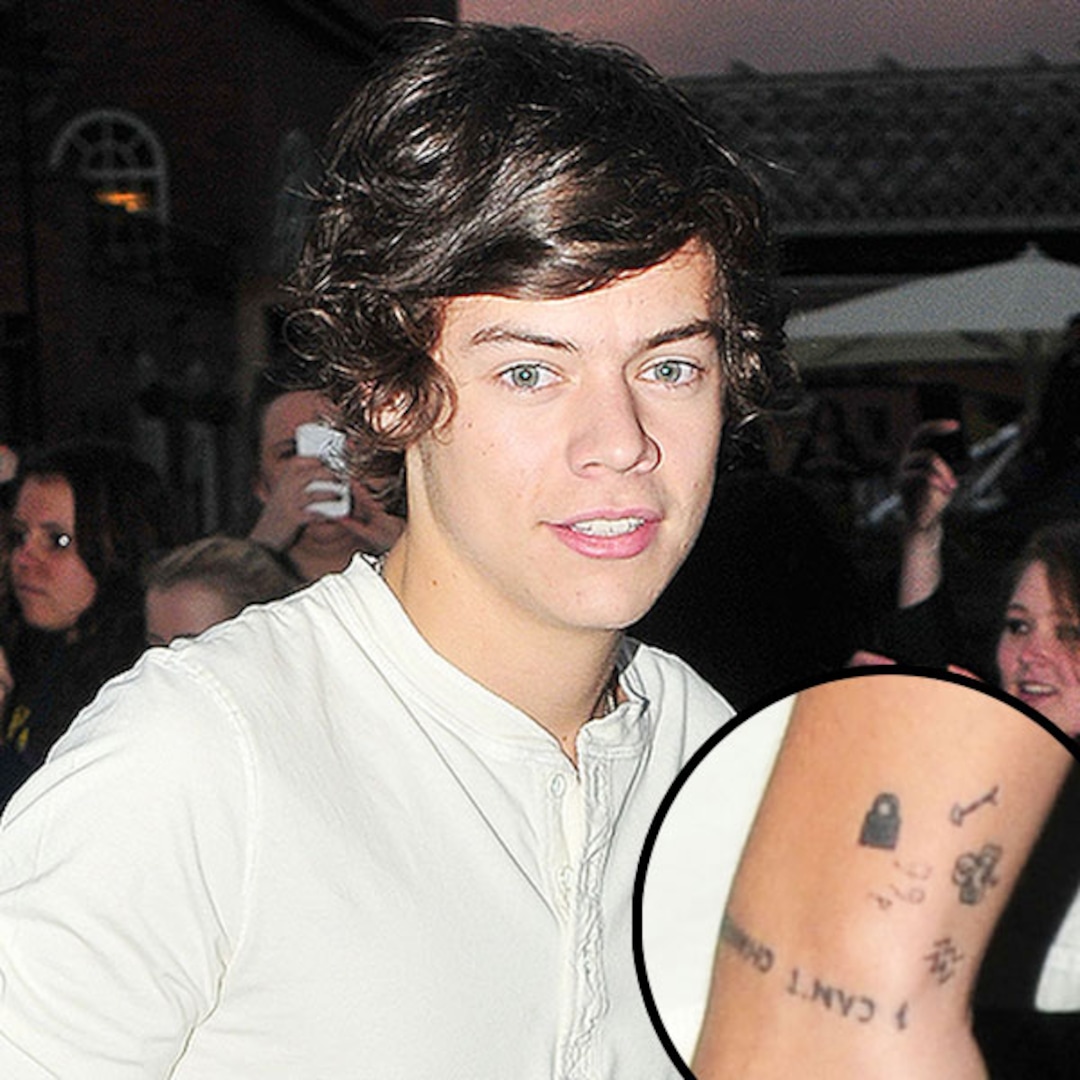 Harry Styles Shows Off New Arm Tattoos E! Online
